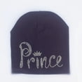 thumbnail image 4 of Gorro de princesa con diamantes para niño y niña, gorro de algodón, otoño, 4 of 4