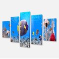 thumbnail image 2 of Underwater Universe Panorama - Landscape Canvas Art Print, 2 of 3