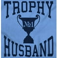thumbnail image 2 of Trophy Husband No. 1 Hubby Award Zip Hoodie Sweatshirt Men Brisco Brands S, 2 of 6
