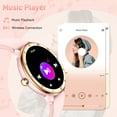 thumbnail image 4 of EIGIIS KE8 Smartwatch for Women, 250mAh Battery Life Watch with Customized Watch Faces, 1.27in TFT Touch Screen Watch with Wireless Calling Compatible with iOS Android, 1pc, 4 of 9