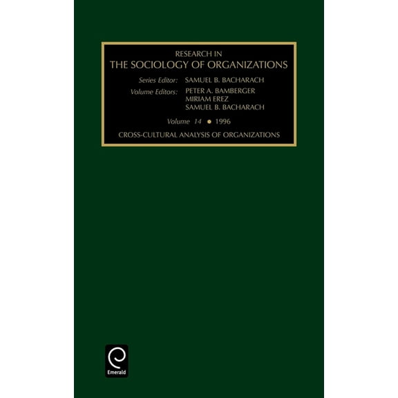 Research in the Sociology of Organizatio Res Soc Org V14, Book 14, (Hardcover)
