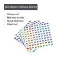 thumbnail image 3 of Laser Number Stickers, Number 81 to 100 Round Self Adhesive Reflective Sticker for Inventory, Storage Organizing, 10 Sheets(1000pcs), 3 of 6