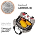 thumbnail image 3 of W-W-E Lunch Bag, Insulated Lunch Tote Bag, Reusable Portable Lunch Box For Work Office Picnic, 3 of 9
