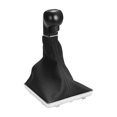 thumbnail image 3 of Gear 5 Speed Gear Shift Stick Knob Cover Leather Boot Dust-proof Cover Replacement For   III H 1.6   2004-2010, 3 of 7