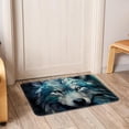 thumbnail image 6 of Wolf Polyester Non-Slip Machine Washable Outdoor Floor Rug Chair Rugs Bath Rugs, 6 of 6