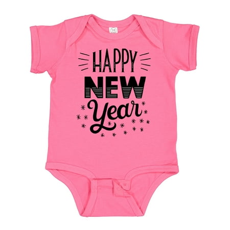 

Inktastic Happy New Year in Hand Lettering Boys or Girls Baby Bodysuit
