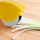 thumbnail image 2 of Picadora de ajos de acero inoxidable para el hogar Cortadora de verduras de mano para la cocina, amarilla Inevent HA002384-02, 2 of 2
