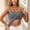 Dark Gray -CW55, variant on Womens Padded Cami Tank Tops Double Lined Spaghetti Strap Camisole Built in Bra U Neck Slim Fitted Basic Summer Top Light Blue XL