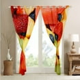 thumbnail image 4 of Erosebridal Fruit Salad Curtains & Drapes Adults,Blueberry Mango Strawberry Curtains Blackout Kawaii Bedroom Decor,Cute Fruits Curtains,Novelty Gifts Food Window Curtain, 4 of 6