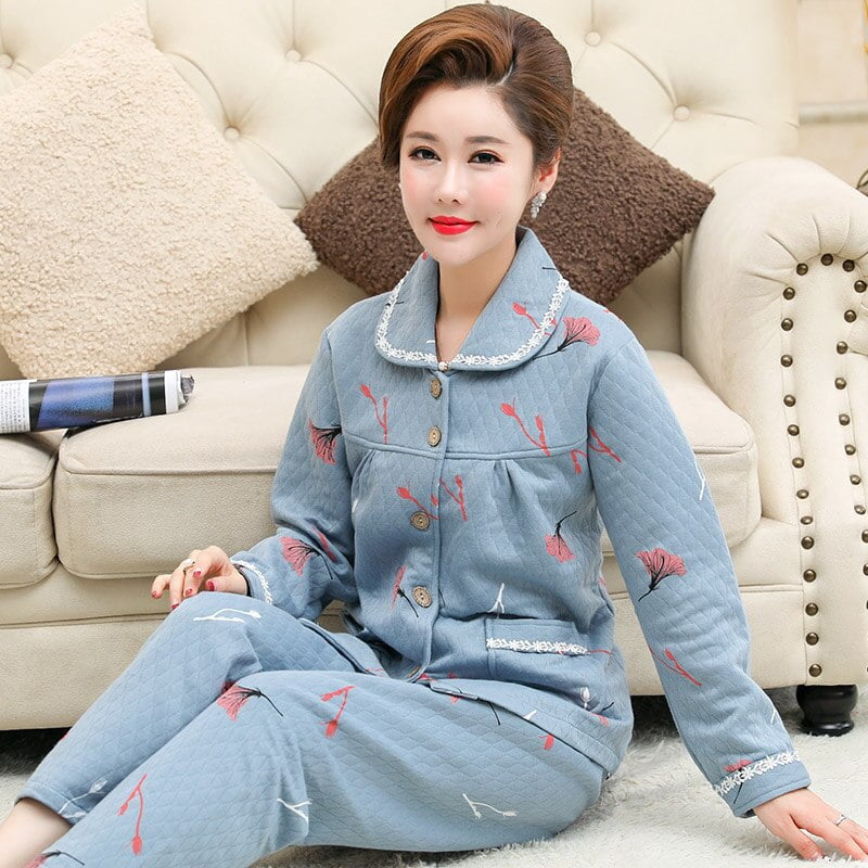 Robe De Nuit Princesse Femme Printemps Et Automne En Coton à Manches Longues, Longue Dentelle Sexy, Style Ançais, Pyjama Vintage - Chine Pyjama Et Vêtements De Maison Prix