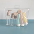 thumbnail image 1 of DEKAXID - Juego de botellas de perfume rellenables, para loción, champú, ducha, tubo de recarga, contenedor de líquido para viajes, herramienta portátil, 1 of 6