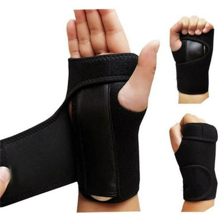 Men 1Pcs(single side only) Black Breathable Wrist Hand Bracer Support Splint Carpal Tunnel Sprain Arthritis Gym Wrist (Best Exercises For Wrist Arthritis)