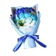 thumbnail image 1 of Rosa de jabón, decoración de flores artificiales para aniversario, boda, arreglos florales, mesa Azul, 1 of 9
