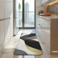 thumbnail image 4 of Black White Gray Gold Marble Pattern Kitchen Rug Mat,Kitchen Runner Rugs Non Skid Washable,Decorative Kitchen Floor Mats for Kitchen,Sink,Laundry,17"x47.2", 4 of 7