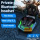 thumbnail image 2 of Auricular portátil DUAL Decodificación Bluetooth Compatible con Bluetooth 8mm 10 M USB Carga Táctil Control Táctil Auriculares Auriculares Auriculares con estuche Inevent EL022388-00B, 2 of 7
