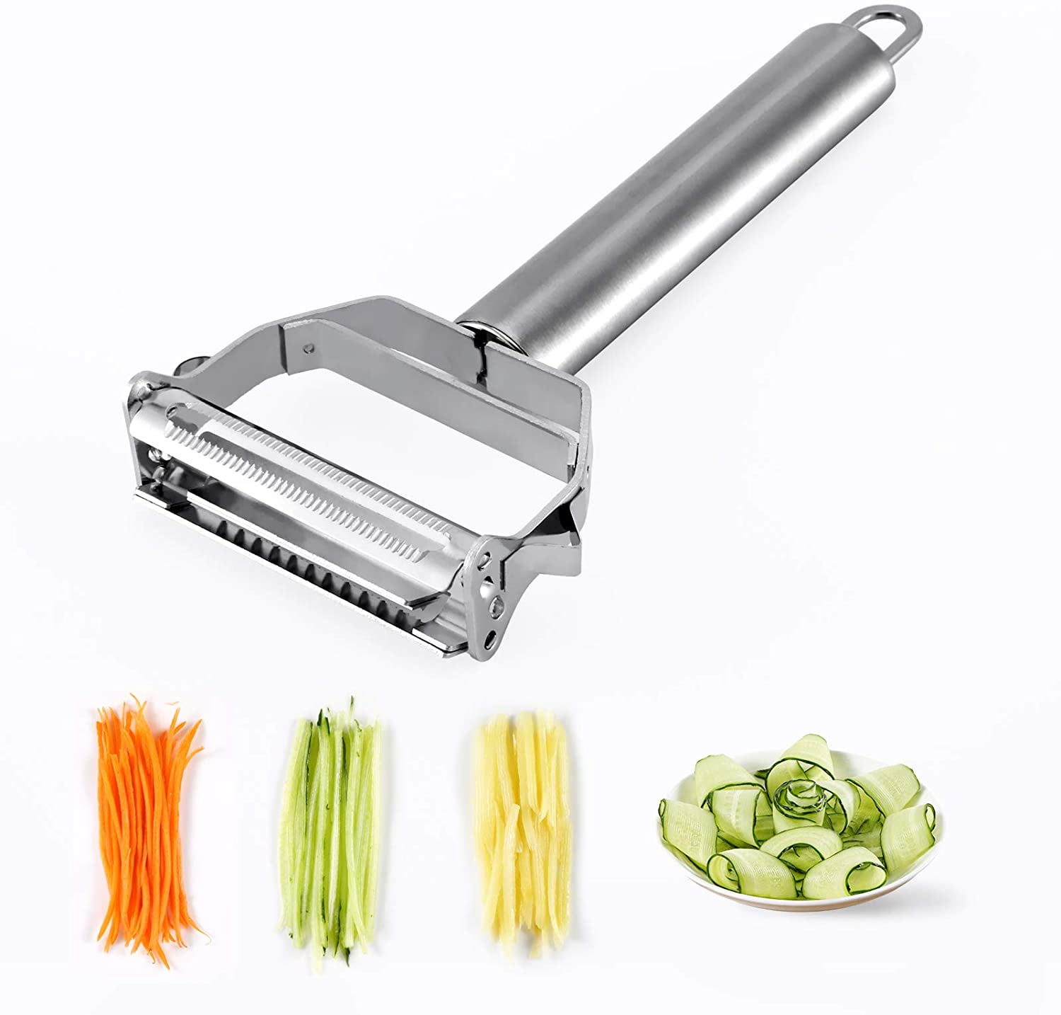 2 in one Stainless Multi Cutter with Peeler for Vegetable and Fruits Veg Cutter
