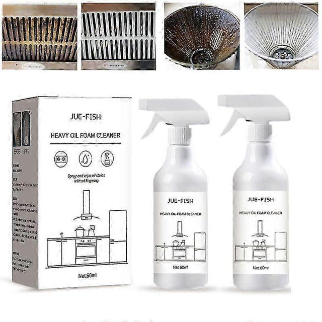 2Set All-purpose Bubble Cleaner Foam Cleaning Mousse Kitchen Grease Cleaner Remove Stubborn Dirt And Grease Cleaning Chemicals