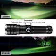 thumbnail image 4 of Torche LED Rechargeable Haute Luminosité, 4 Modes Zoom Torche, Chargement USB, Torche Étanche pour Camping Randonnée, 4 of 5