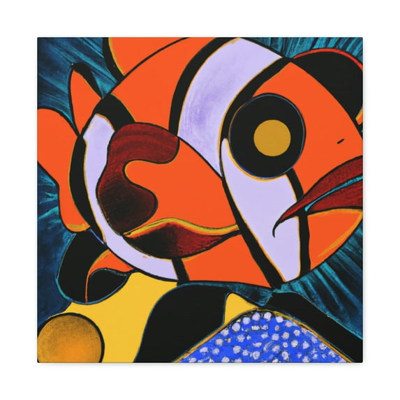 Clownfish in Pop Art - Canvas