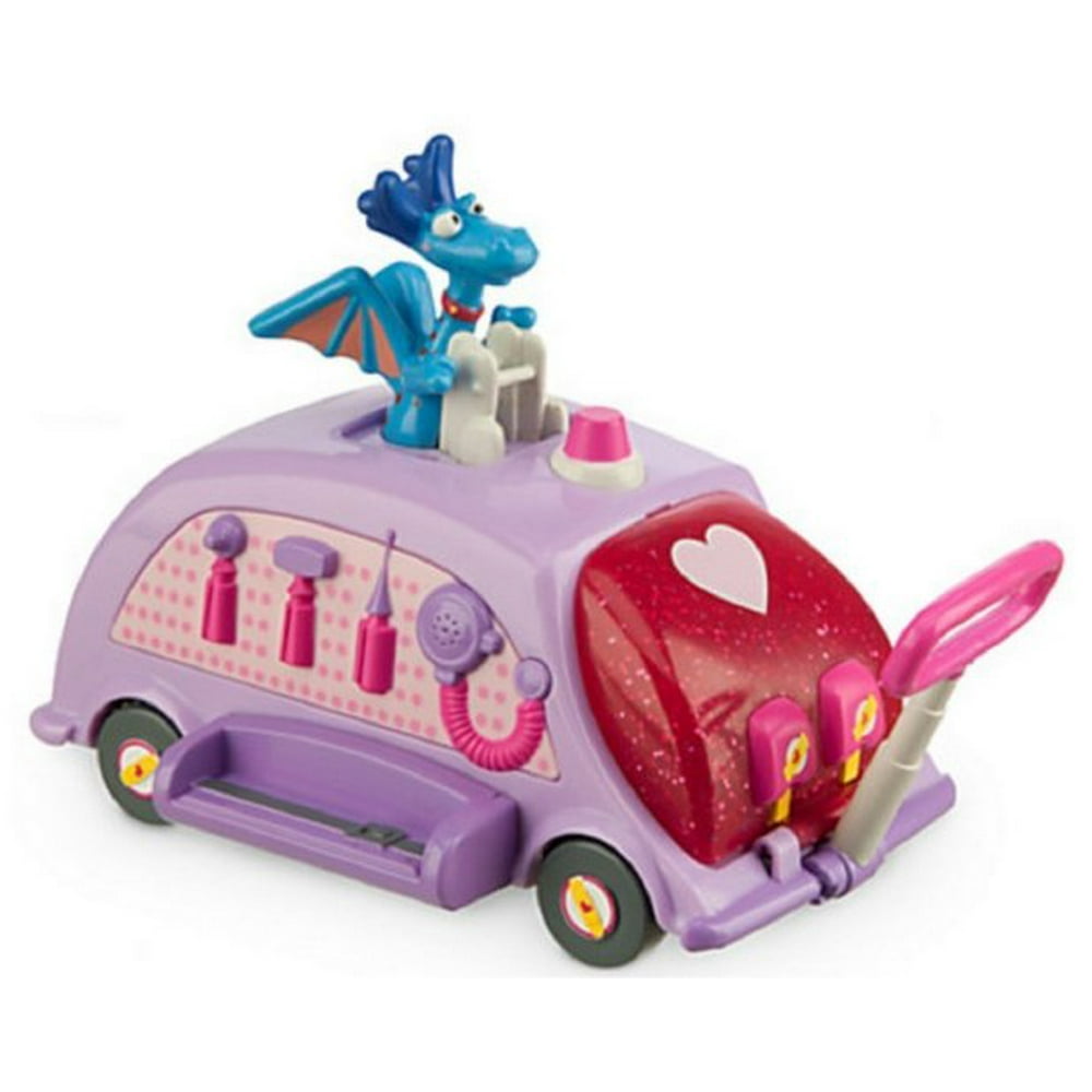 Disney Doc McStuffins Mobile Office Stuffy Pullback Toy