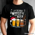 thumbnail image 2 of It's The Most Wonderful Time for a Beer T‑Shirt, Funny Holiday Beer Christmas Tee̷, 2 of 5