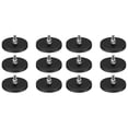 thumbnail image 1 of Imanes Recubiertos de Goma, Base de ImáN de Neodimio de 22 Libras con ImáN Roscado M6 con Pernos y Tuercas, Imanes Fuertes Que Sostienen 12 Piezas, 1 of 7
