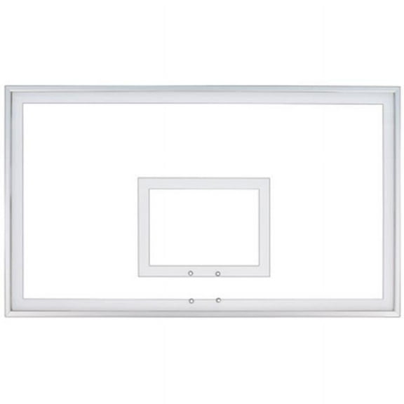 FT222 Acrylic 42 x 72 in. Framed Acrylic Backboard, Desert Gold