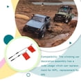 thumbnail image 4 of Model Cars Signal Flags with Pole DIY of metal; which is Modification Replaceable Parts Automobile Accessory Replacement for WPL Red 2 Pcs/Set, 4 of 8