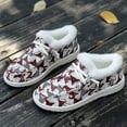 thumbnail image 5 of YOUYEDIAN Moccasins Women Fall Winter Fashion Comfy Platform Heel Fuzzy Warm Flats Casual Round Toe Versatile Cute Print Shoes, 5 of 5