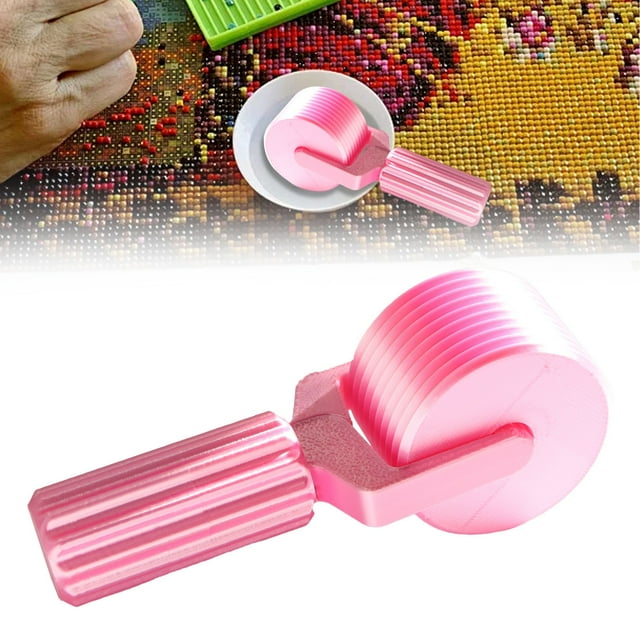 Garloy 2025 New Art Roller,Essential DIY Craft Tool for Rhinestone Embroidery,Grip Hand Roller,Detachable Diamond Painting Tools and Accessories,Essential DIY Craft Roller,1Pcs,1.18"