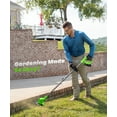 thumbnail image 4 of YAHHU 21V Cordless 3-in-1 String Trimmer, Trimmer, Edger & Mower with Multi-Blade System for Effortless Lawn & Garden Care, 4 of 8