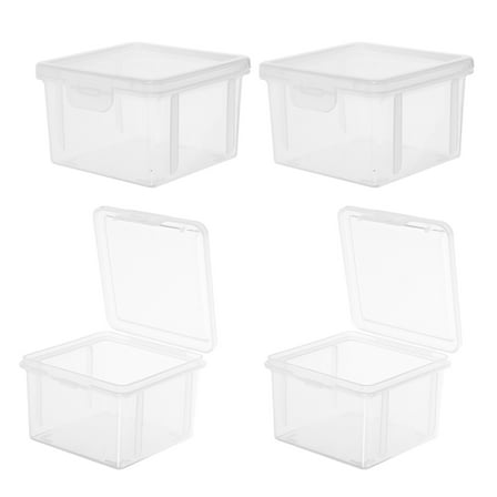 Homoyoyo Transparent Bread Storage Container PP Plastic Kitchen Box