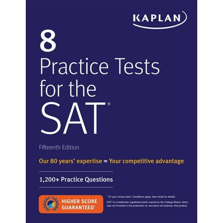 8 Practice Tests for the SAT : 1,200+ SAT Practice
