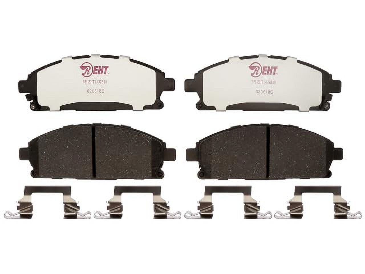 Raybestos EHT691H Enhanced Technology Friction Pads Brake Pad Set
