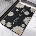 thumbnail image 2 of Welcome to Comfort Superfine Flower Bath Rugs, Perfect for Bathroom and Shower Room, 2 of 5