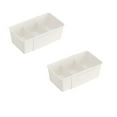 thumbnail image 1 of Oleegame 2PC Spoon And Lid Rest Retractable Storage Box Simple Assembled Storage Box Clothes Storage Box Kitchen Supplies Storage Box Beverage Storage Box Sundries Storage Multi Purpose Storage, 1 of 7