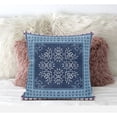 thumbnail image 3 of Amrita Sen Suede Magenta Beige Zippered Pillow With Insert CAPL434FSDS-ZP-16x16, 3 of 4
