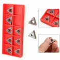 thumbnail image 3 of 10Pcs Tcmt16T304 Vp15Tf Carbure Triangulaire Insert Feuille Cnc Outil Rotatif, 3 of 9