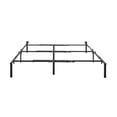 Mainstays 12" Adjustable Metal Platform Bed Frame, Black, Twin King