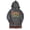 Charcoal/Kelly Green, variant on AACA Norfolk State University Men's Green HBCU Pullover Hoodie with Striped Ribbing and Contrast Stitching