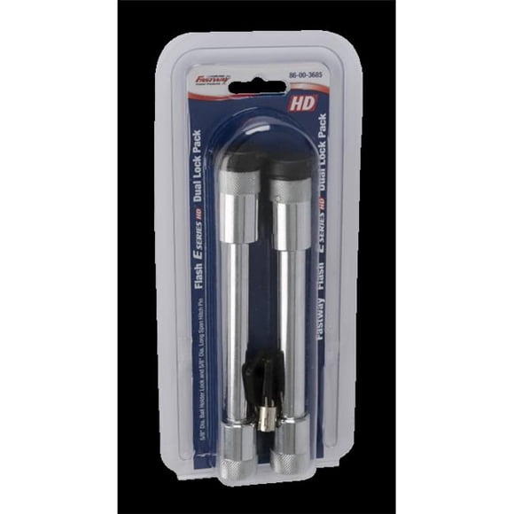 Fastway-Equal-I-Zer Flash E-Series HD Dual Lock Pack, Fits 2 in. Receivers Keyed Alike