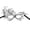 Silver, variant on MInHoues Phoenix Lace Half Face Mask, Elegant Masquerade Eye Mask for Women, Halloween Costumes Cosplay Party Accessories, Festival Props, Black