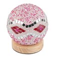 thumbnail image 4 of USB Charging Touch Tri Color Endless Dimming Baroque Nightlight Charging Table Lamp Decorative Glass Lamp, 4 of 13