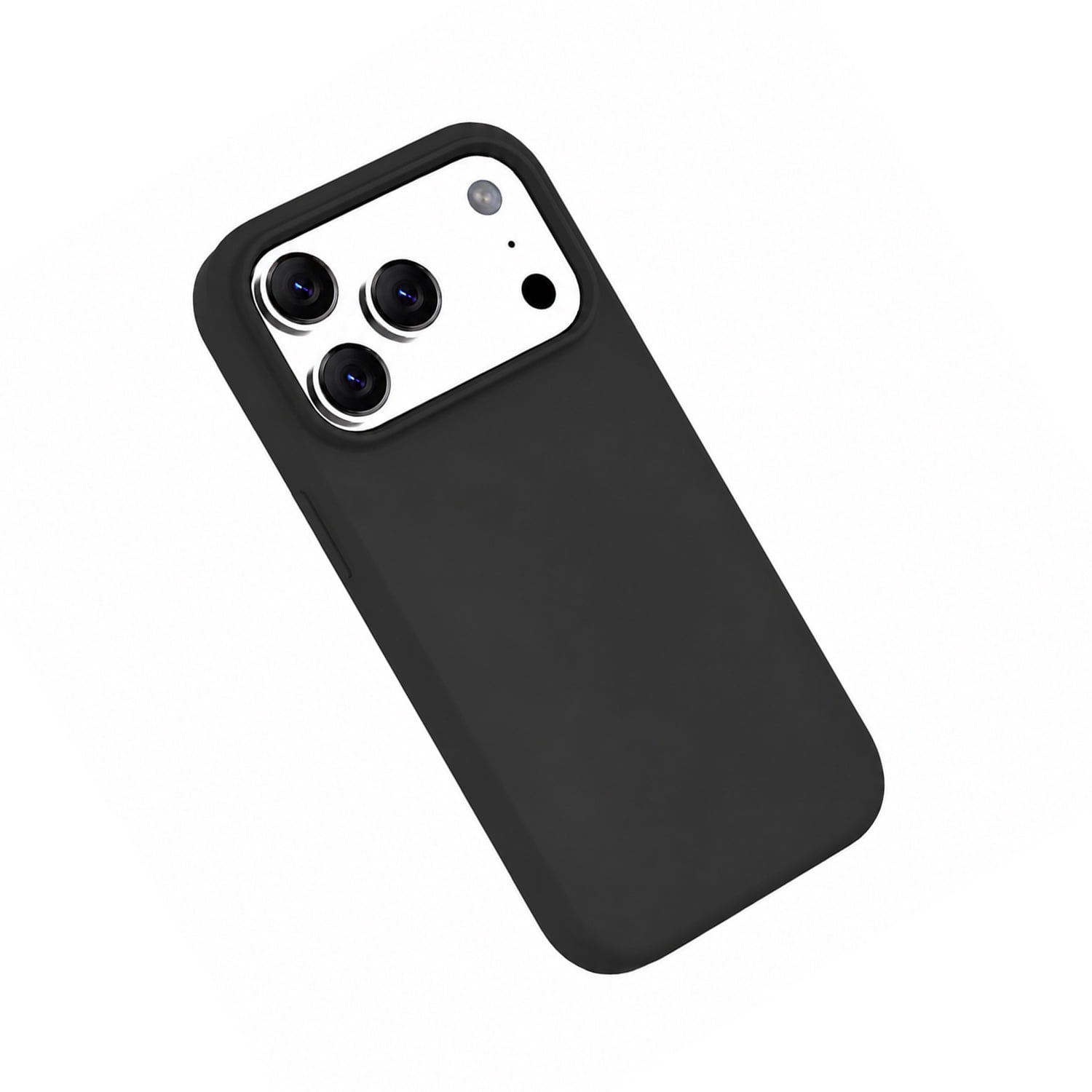 Slim MagSilicone Case for iPhone 17 Pro - Black