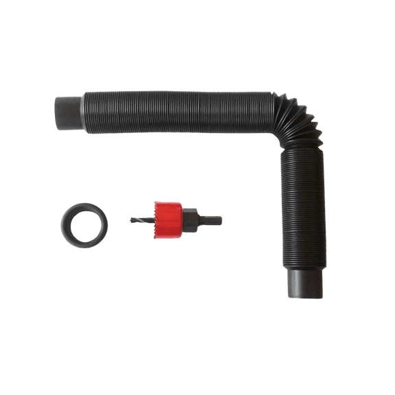 EarthMinded F-RN090 Rain Barrel Overflow Hose Kit