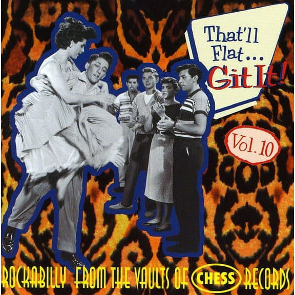 Various Artists - That'll Flat Git It, Vol. 10 - Rock N' Roll Oldies - CD