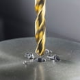 thumbnail image 5 of Broca de hexágono Uxcell 3pack 1/16" M35 de acero de alta velocidad recubierta de titanio, broca de torsión de 67.5 mm de largo con vástago de 1/4", 5 of 5