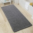 LOCHAS Luxury Bathroom Rug Shaggy Bath Mat 24 x 60 Inch, Washable Non