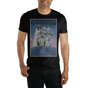 BeetleJuice Movie Poster Screen Print Men's Black Tee Shirt T-Shirt-Small