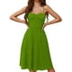 thumbnail image 1 of Vestido YATHON casual con tirantes finos y bolsillos para mujer, 1 of 2